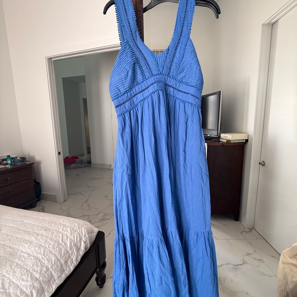 Mint Velvet Chic Blue Maxi Dress